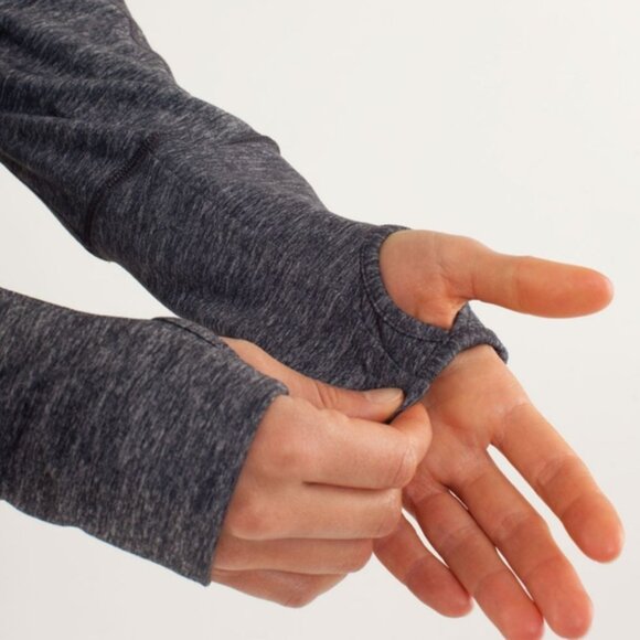 Lululemon In Stride Jacket Heathered Coal / Black - Picture 4 of 11